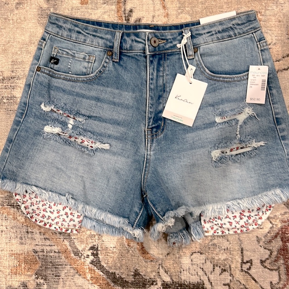 Kancan denim shorts